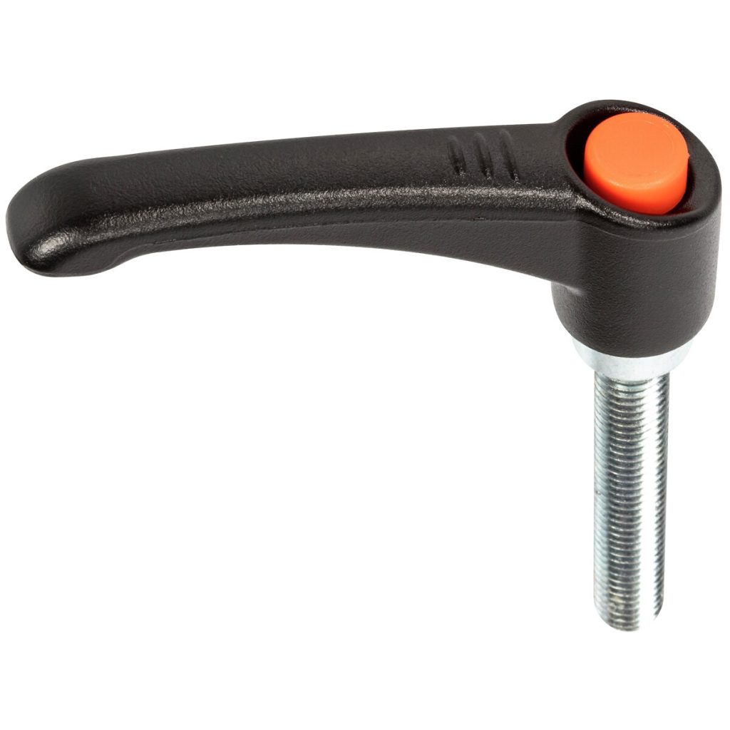 Regulējama saspiešanas svira m10x60 mm, metāls