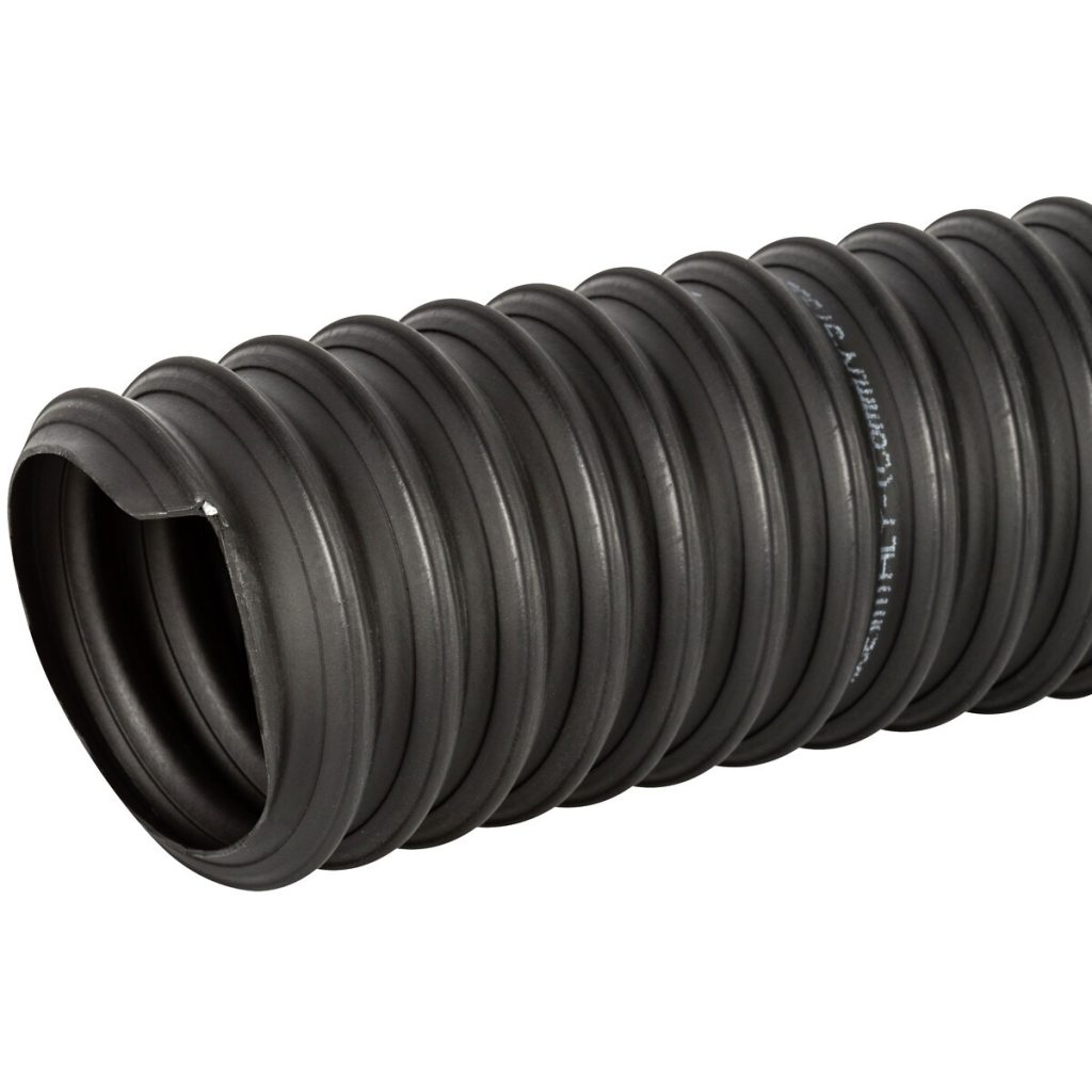 Gumijas šļūtene ar tērauda spirāli 50/56mm