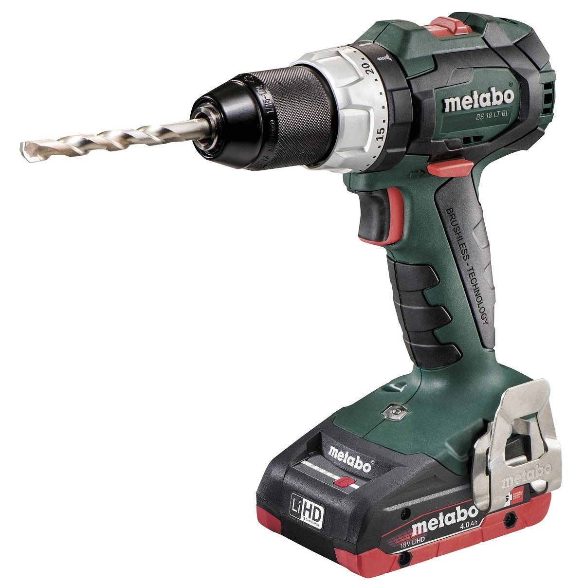 BS 18 LT BL DRILL/SCREWDRIVER 2 x4.0Ah LiHD