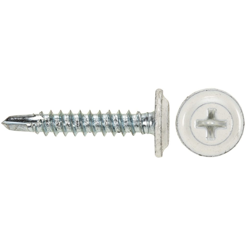 PAŠVĪTŅGRIEZES SKRŪVE 4,2X25MM 250GAB BALTA