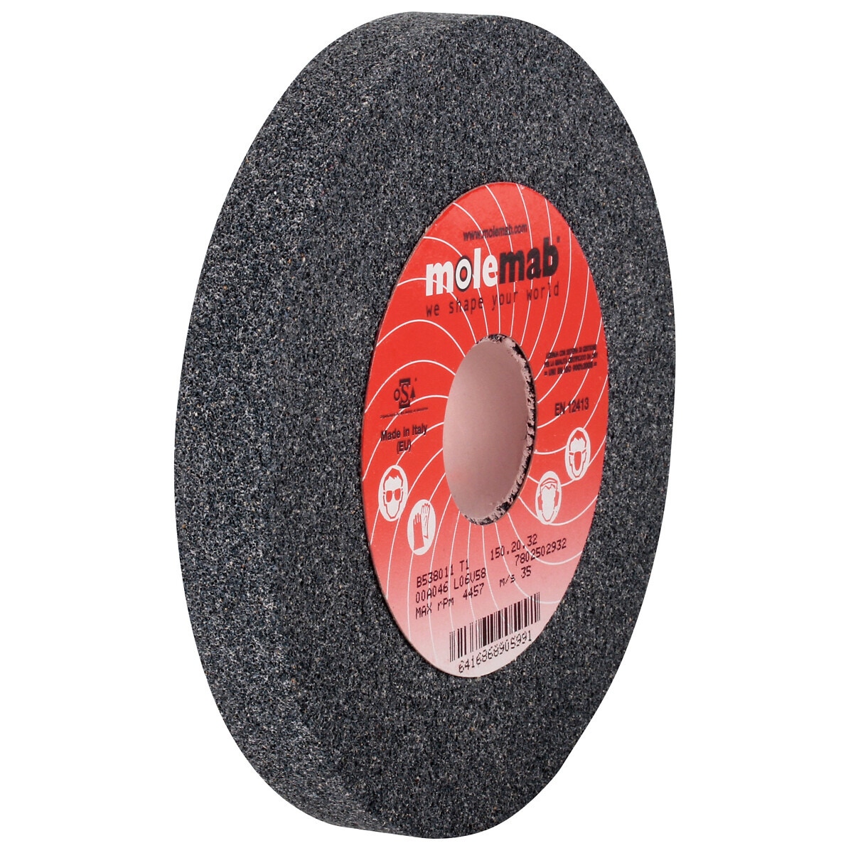 Galda slīpripas 150x20x32mm g36 pelēks
