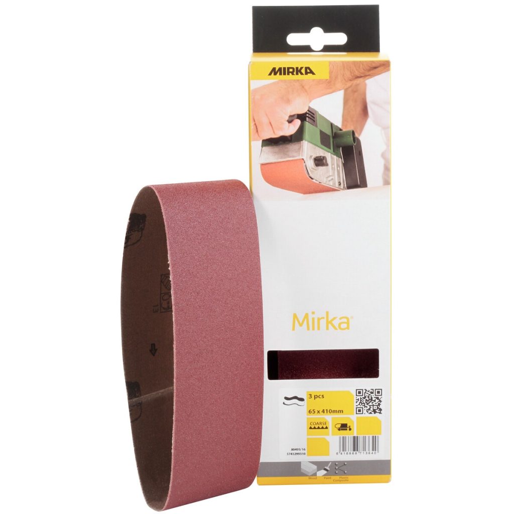 Slīpēšanas lente 65x410mm p120 hiolit xo 3gab.