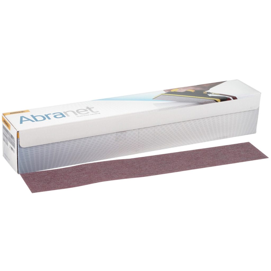 Smilšpapīrs 70x420mm p80 abranet 50 gab.