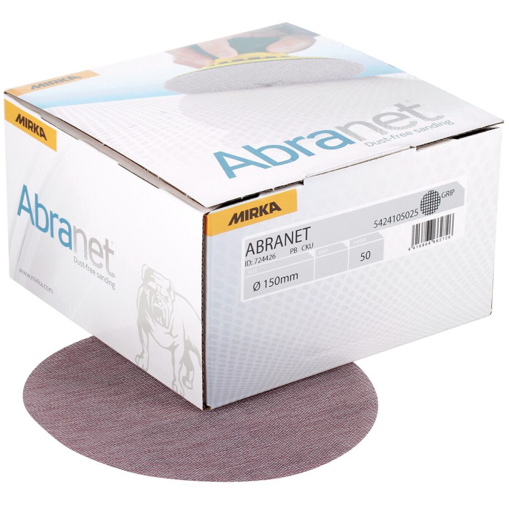 Slīpēšanas disks 150 mm p180 abranet 50 gab.