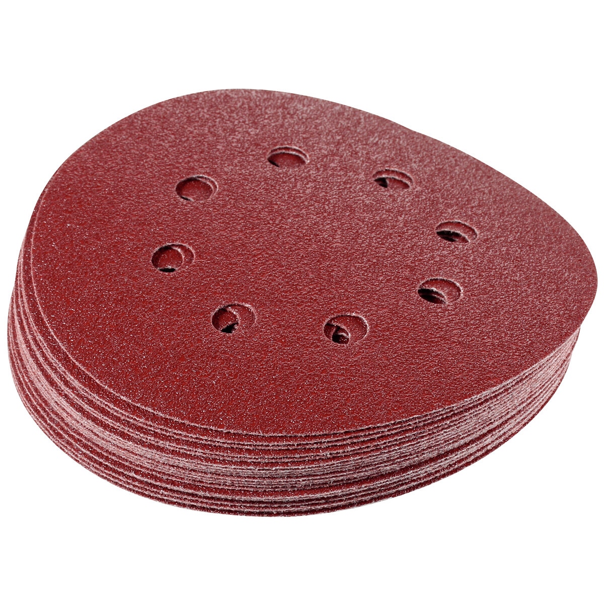 Slīpēšanas disks 125mm 8h p80 sarkans 20 gab.