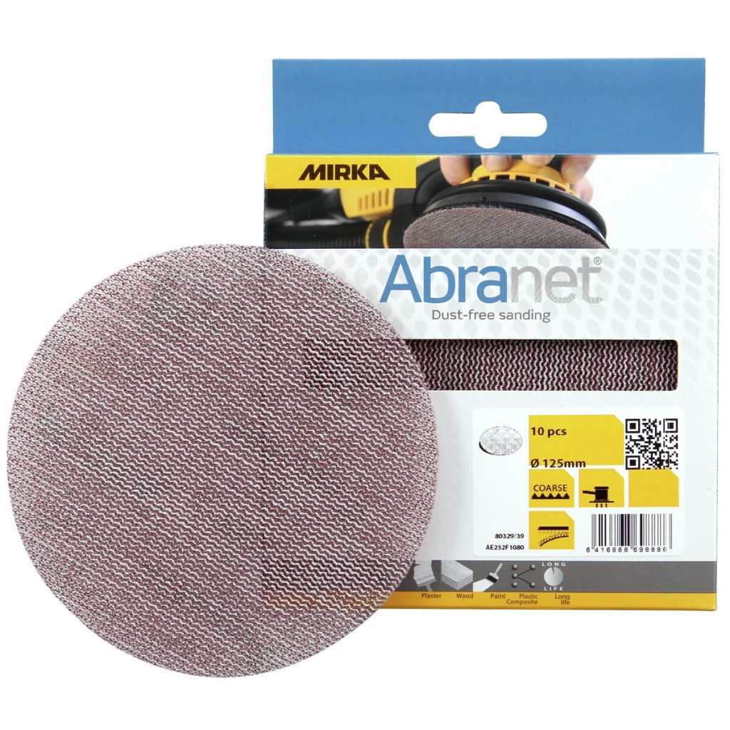 Slīpēšanas disks 125 mm p120 abranet 10 gab.