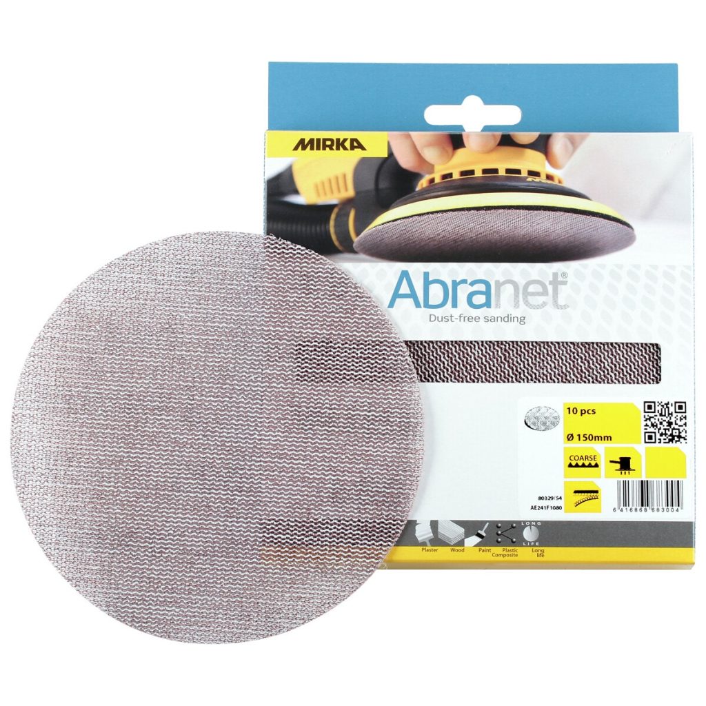 Slīpēšanas disks 150 mm p320 abranet 10 gab.