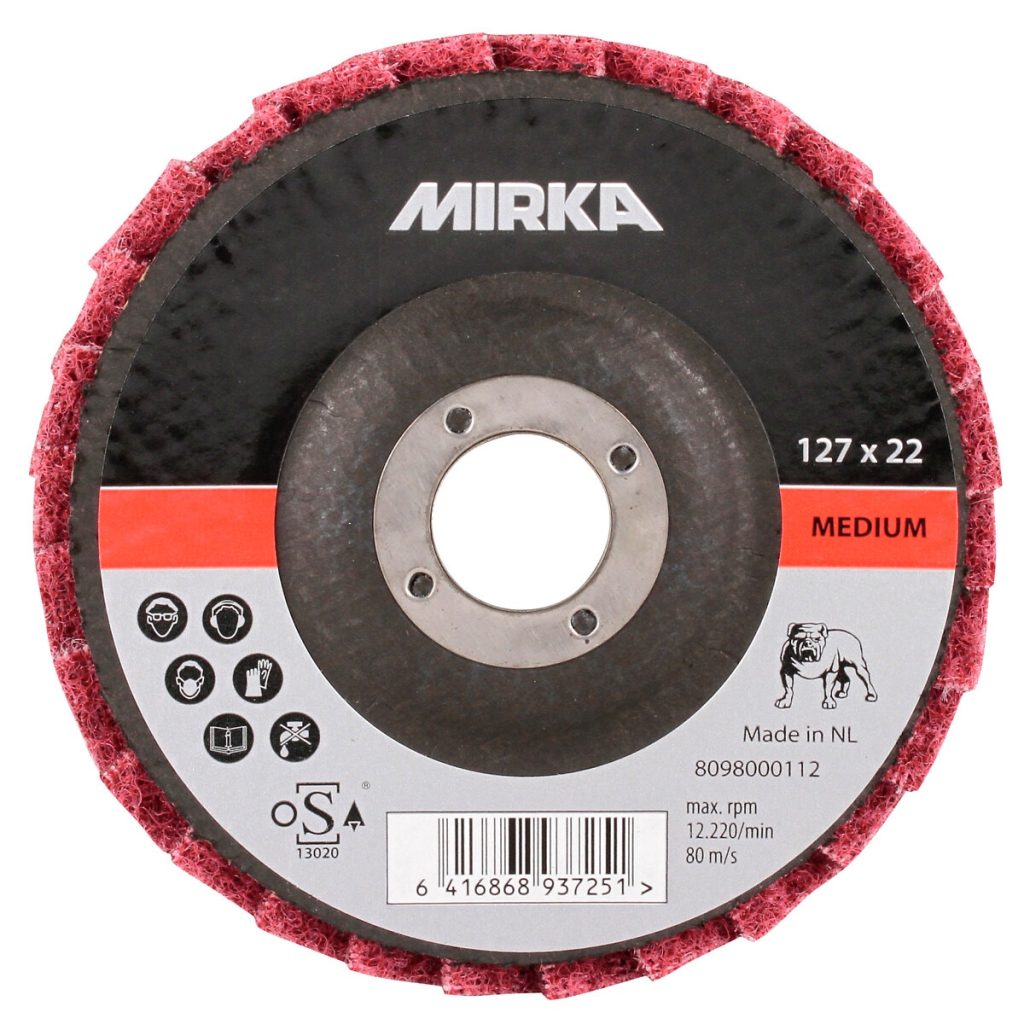 Pulēšanas disks 125 mm vidējs