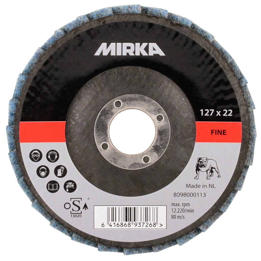 Pulēšanas disks 125 mm smalks