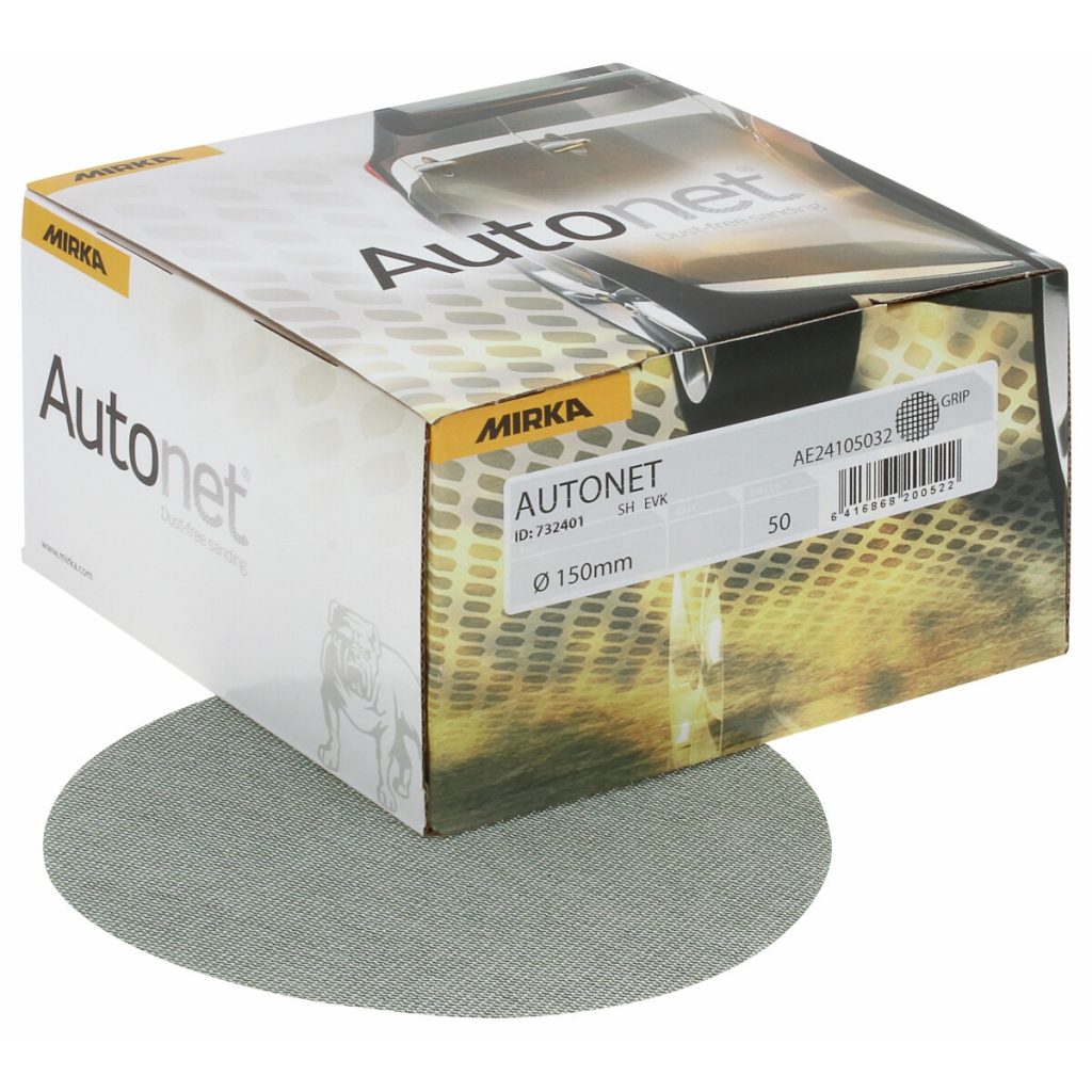 Slīpēšanas disks 150 mm p180 autonet 50 gab.