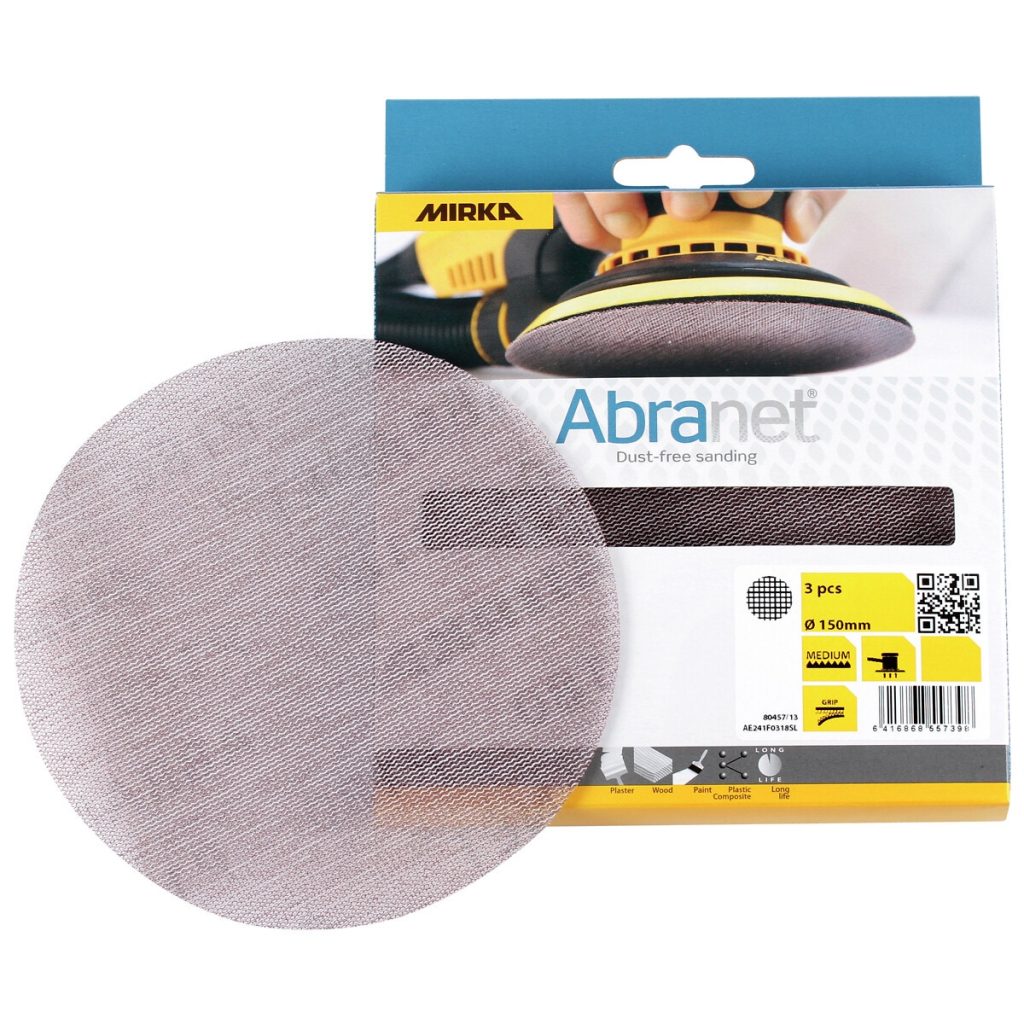 Slīpēšanas disks 150mm p240 abranet 3 gab.