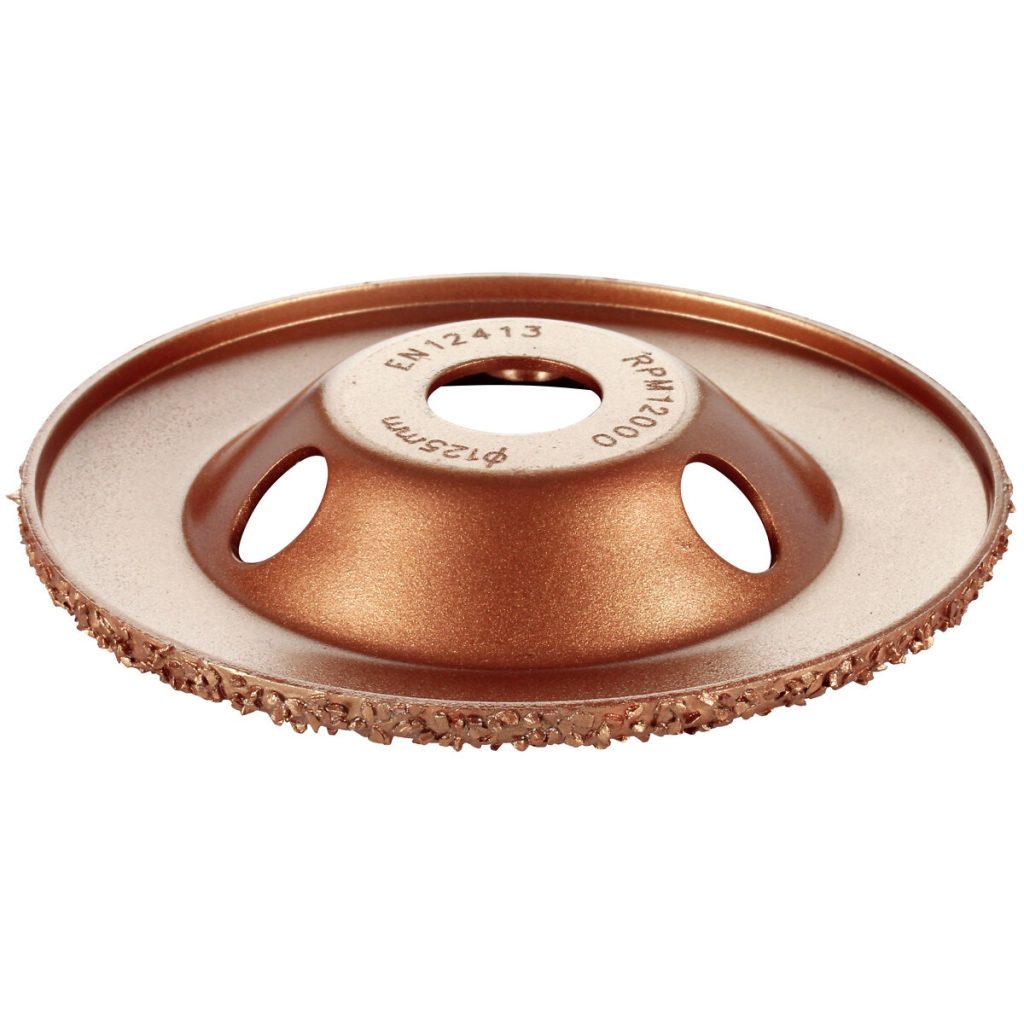 Karbīda ritenis 125x22mm g24 10degr