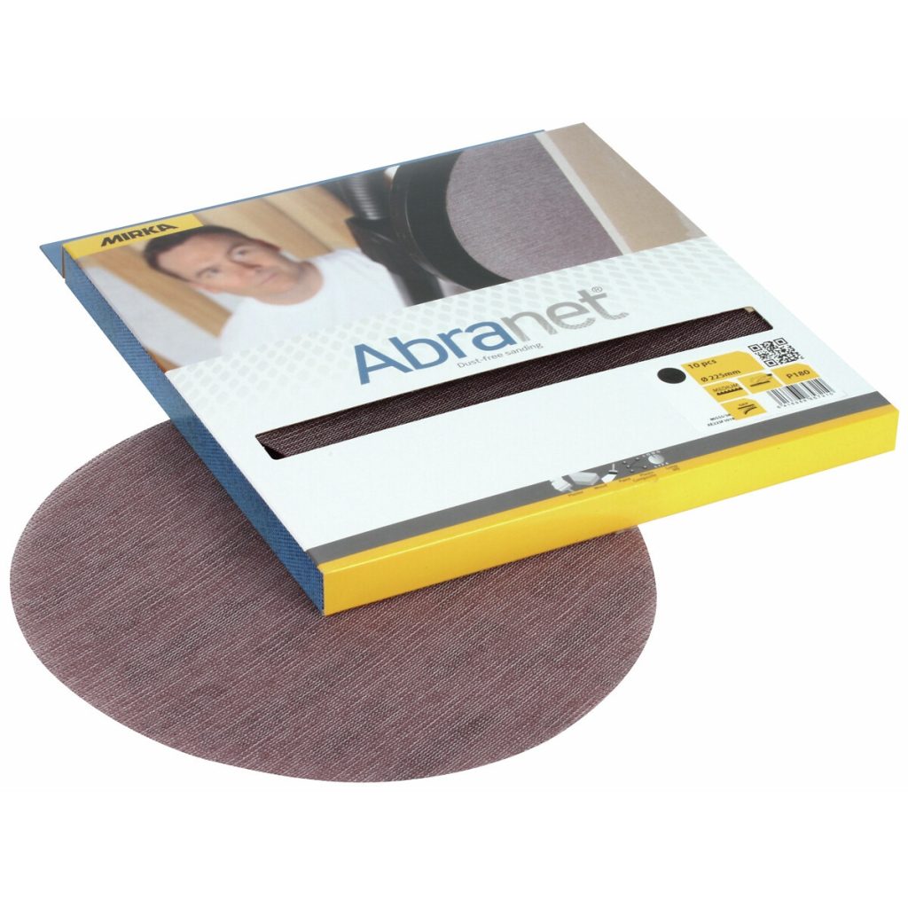 Slīpēšanas disks 225mm p180 abranet 10 gab.