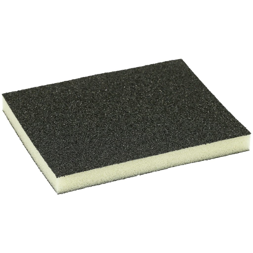 Smilšu sūklis 120x98x13 mm m/f p60/p100