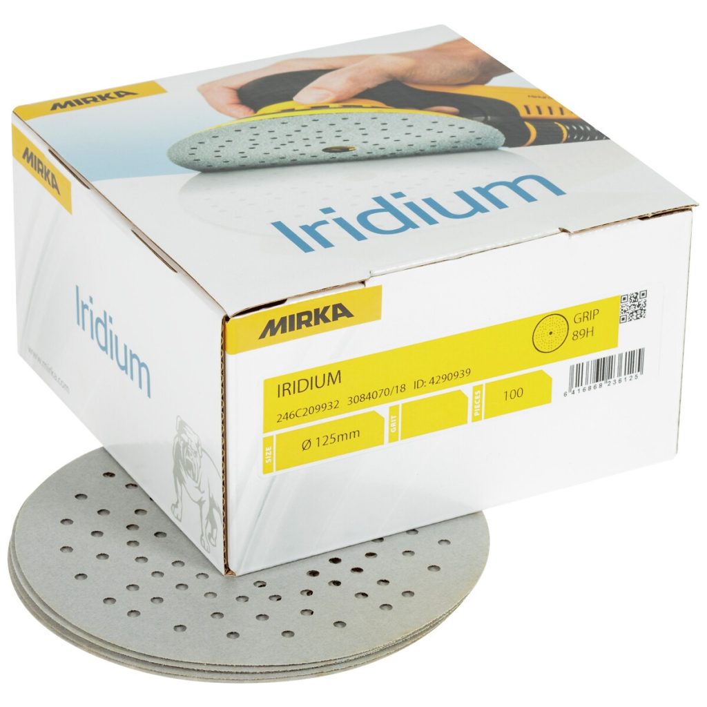 Slīpēšanas disks 125mm 89h p150 iridium 100gab.