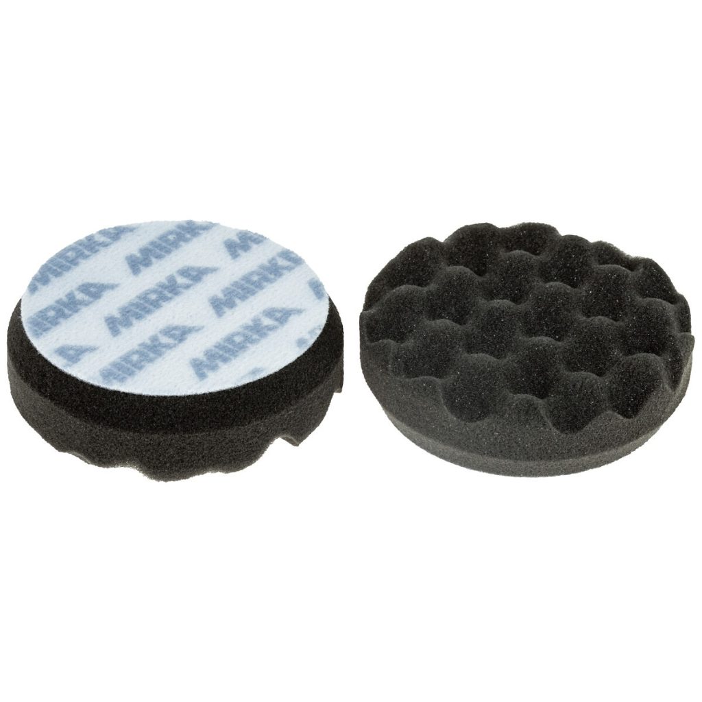 Pulēšanas spilventiņš 85mm polarshine 2gab melns waffle