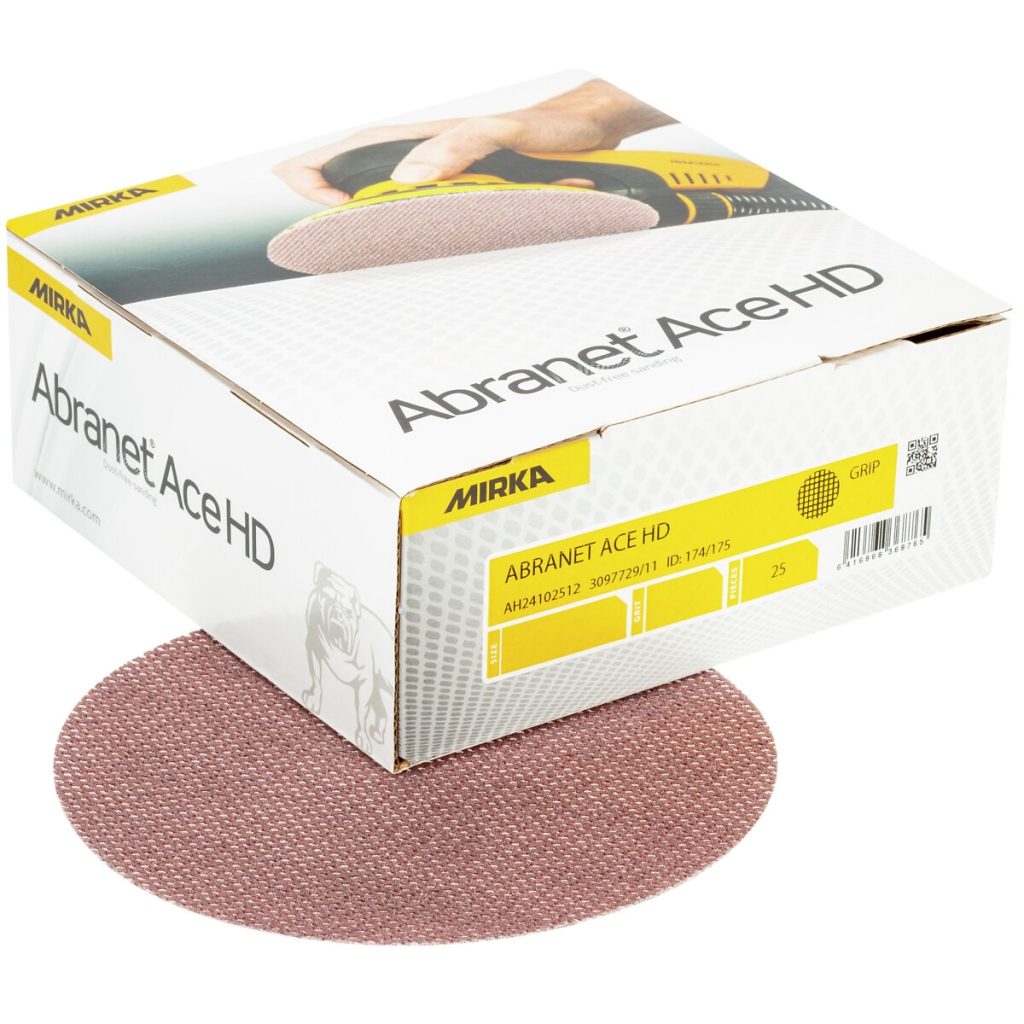 Slīpēšanas disks 125mm p40 abranet ace hd 25 gab.