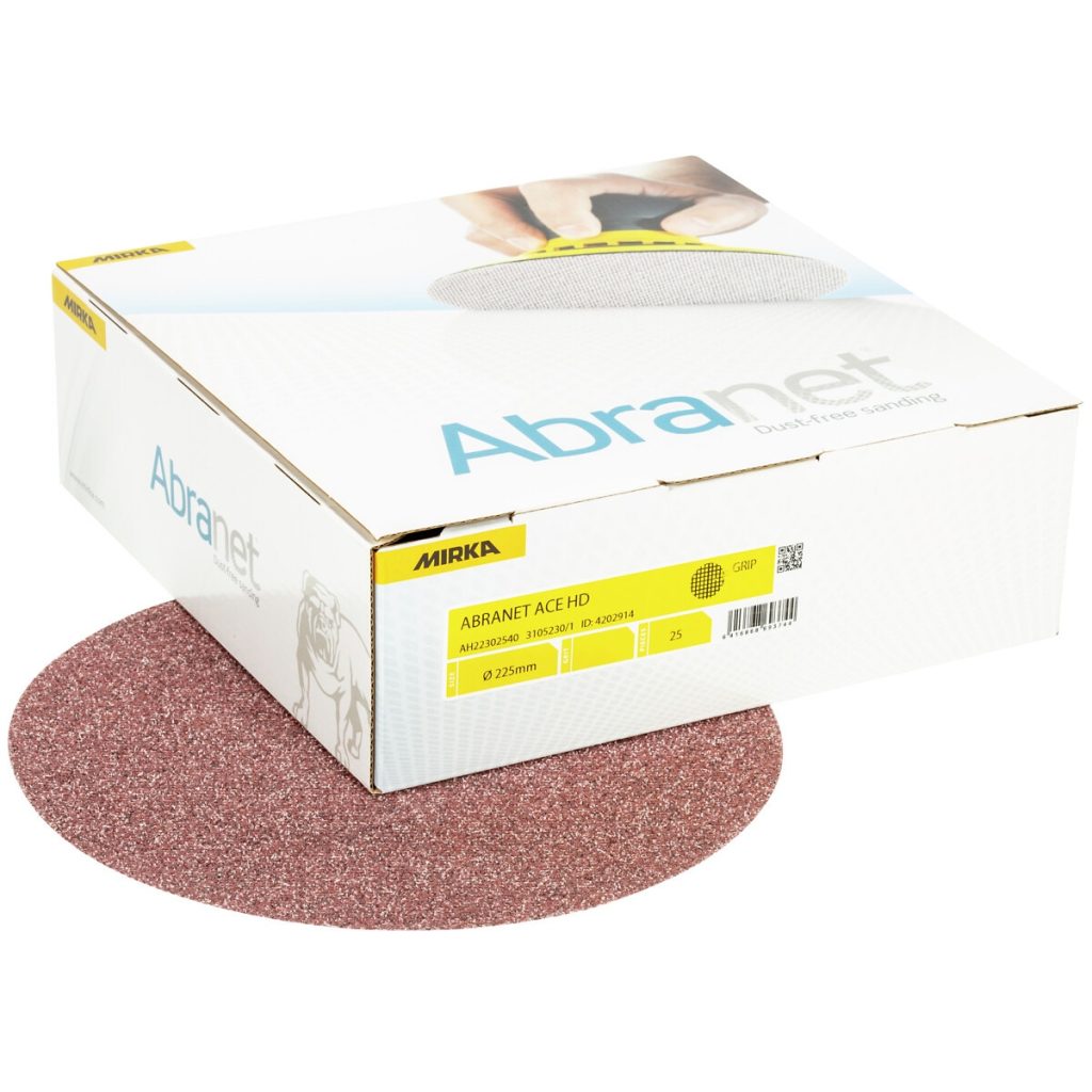 Slīpēšanas disks 225mm p120 abranet ace hd 25 gab.