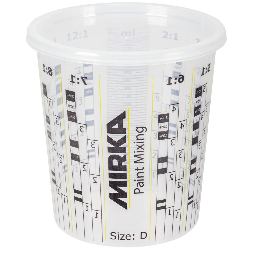 Maisīšanas krūze + vāciņš 2240ml 5gab.