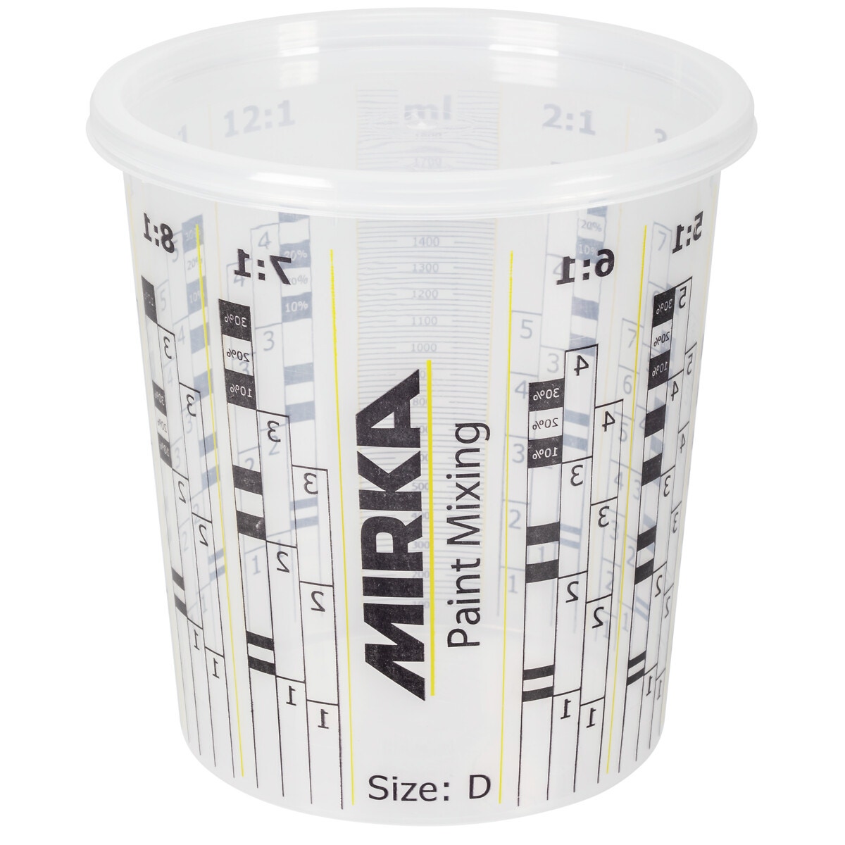 Maisīšanas krūze + vāciņš 2240ml 5gab.