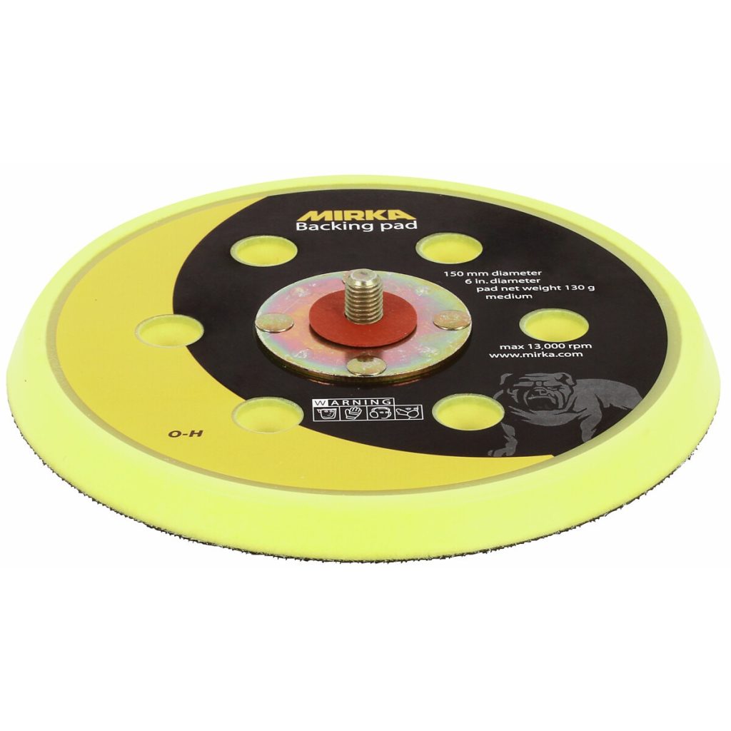 Pamatnes spilventiņš 150mm 5/16" 6h velcro