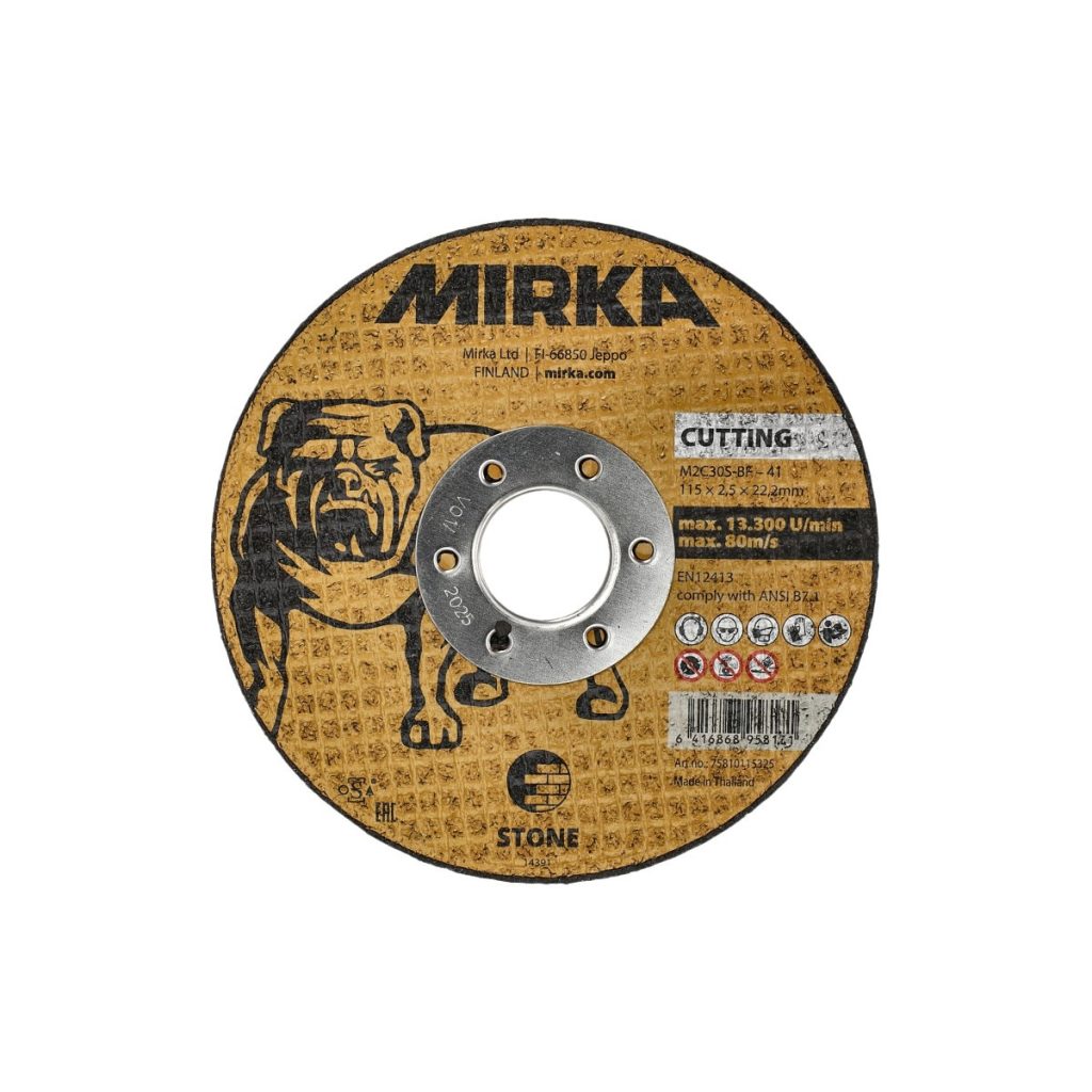 Griešanas ripas akmens 115×2,5×22,2 mm