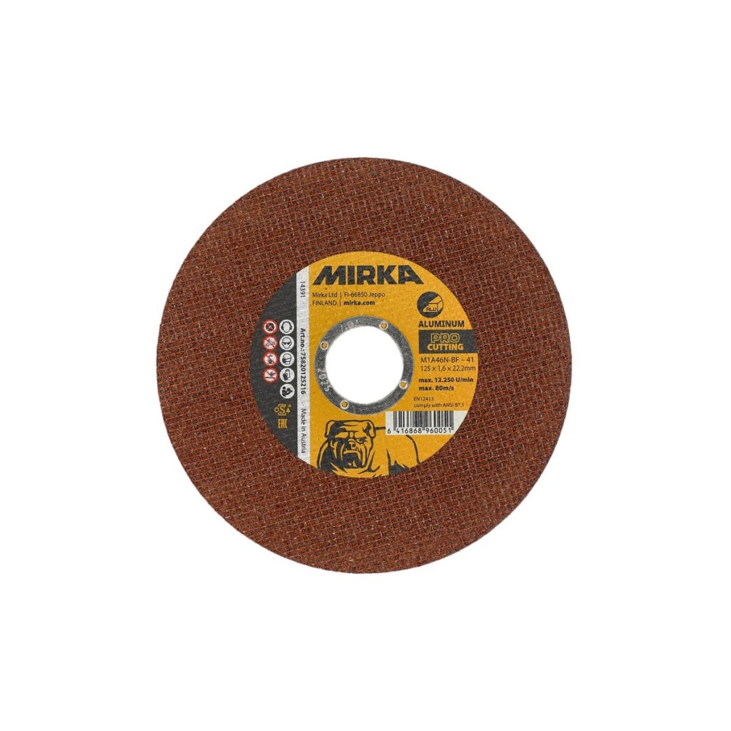 Griešanas ripa pro 125×1,6×22,2mm alu