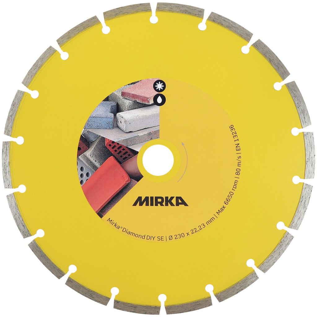 Griešanas disks dimanta 230×22,2mm mirka se