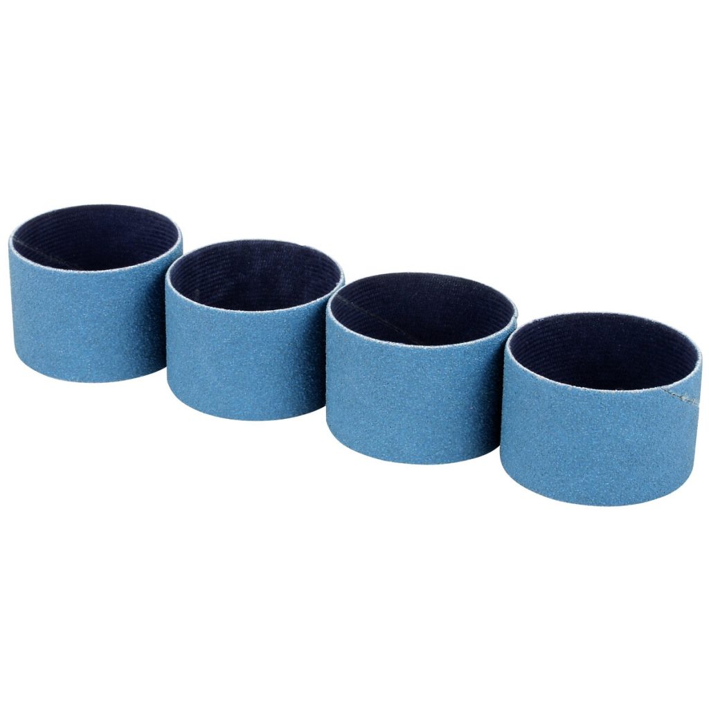 Slīpēšanas trumuļa uzmavas 45x30mm p80 4 gab.