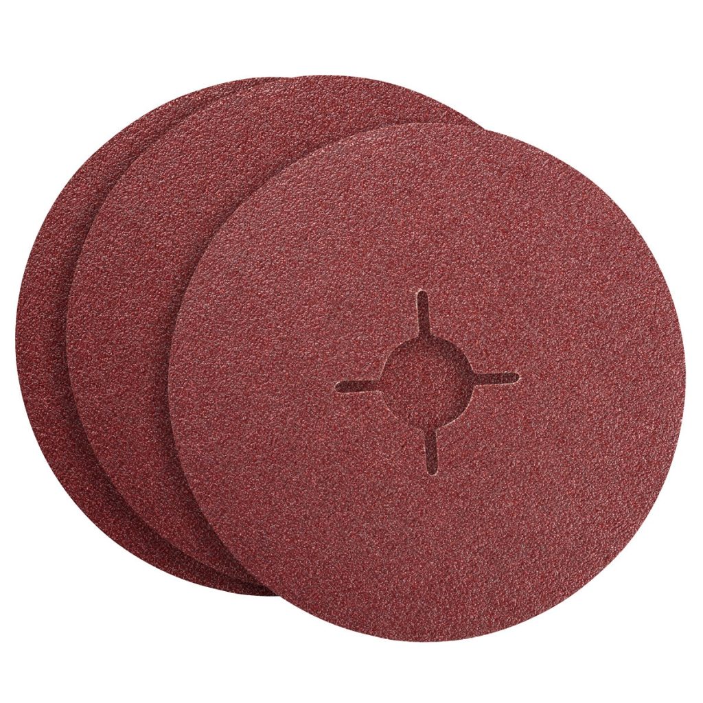 Šķiedras disks 125 mm p80 3 gab.