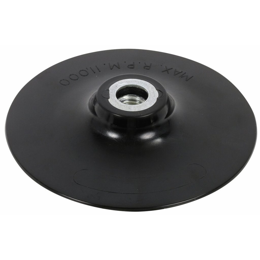 Leņķa slīpmašīnas pamatnes paliktnis 125 mm m14 priekš šķiedras disks