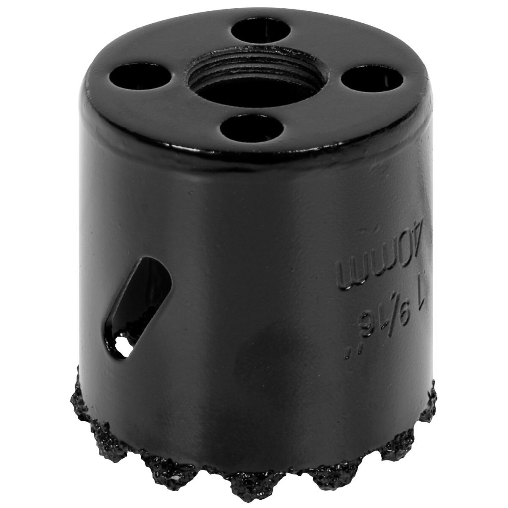 Caurumu zāģis 40 mm karbīda smiltis