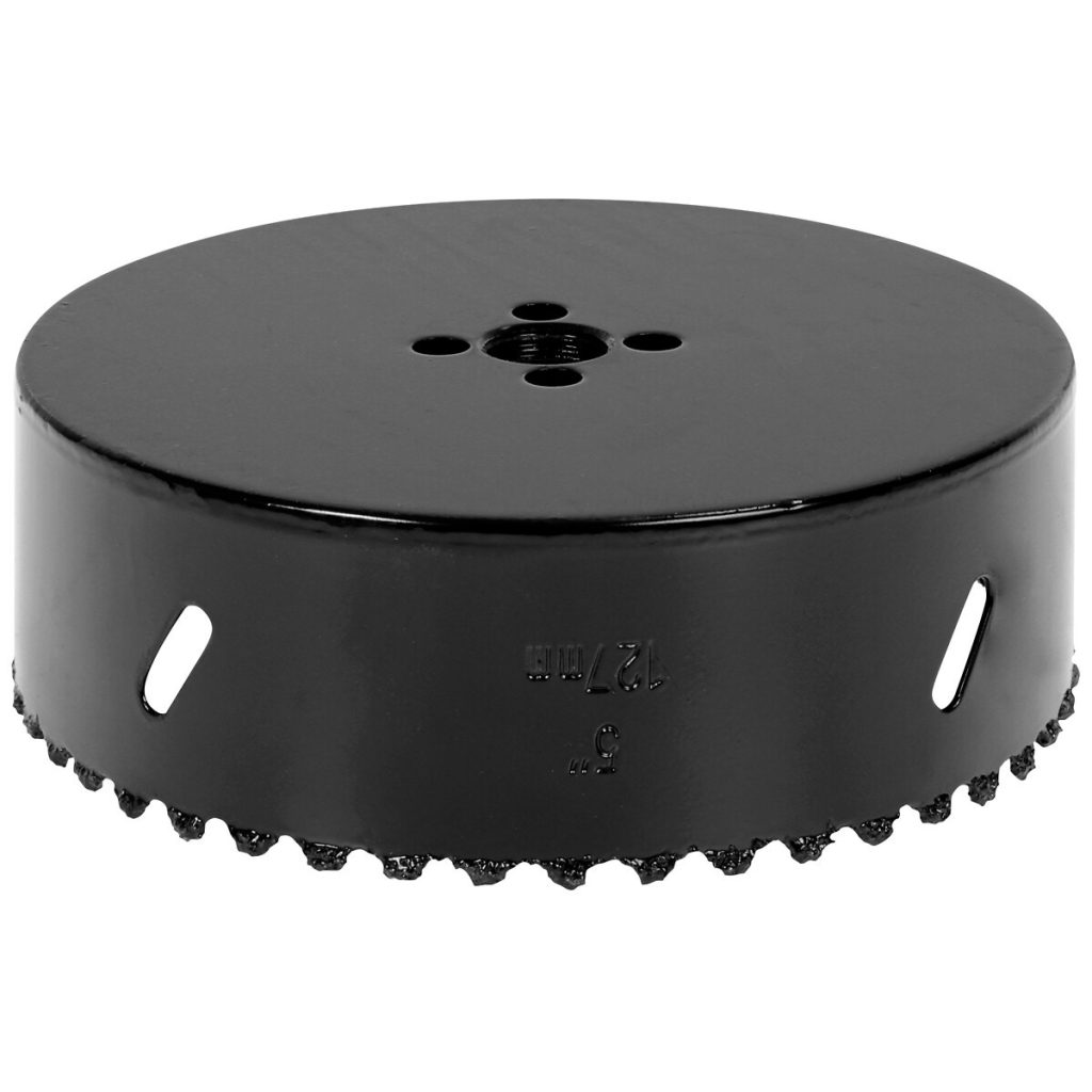 Caurumu zāģis 127 mm karbīda smiltis