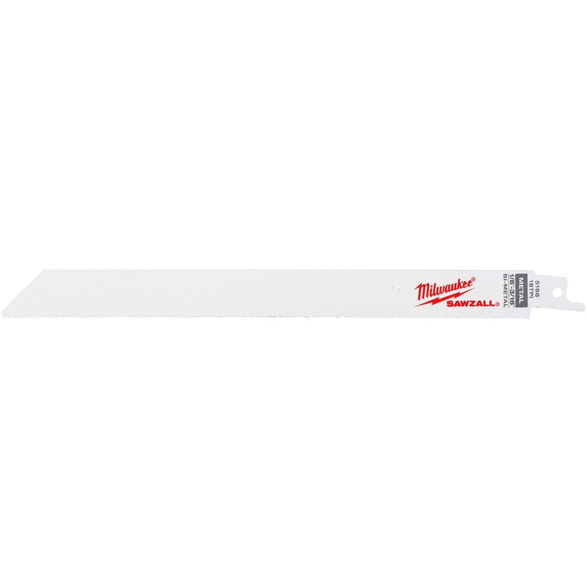 Zāģa asmenis 230mm bim 18tpi 5188 metāls 5 gab.