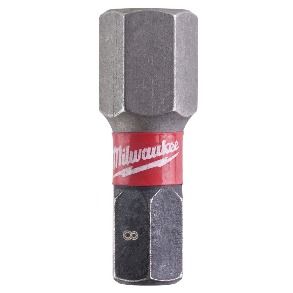 SCREWDR. BITS SHW HEX8 25MM 2P