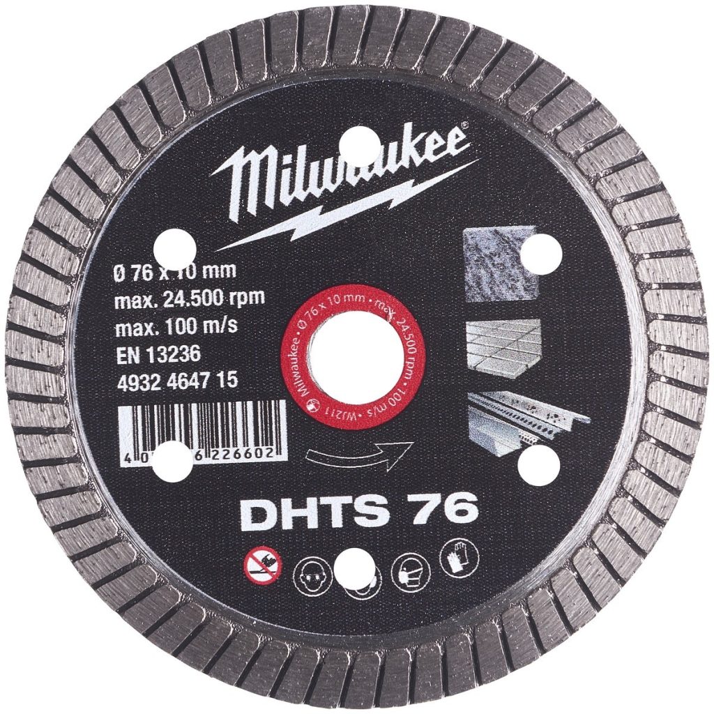 DIAMAND CUTT.WHEEL DHTS 76/10MM