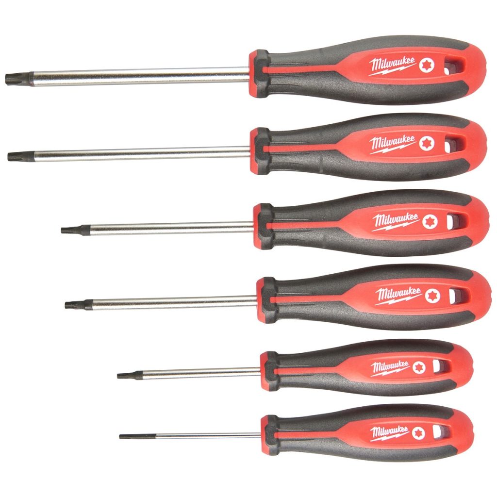 SKRŪVGRIEŽU KOMPLEKTS TORX 6P