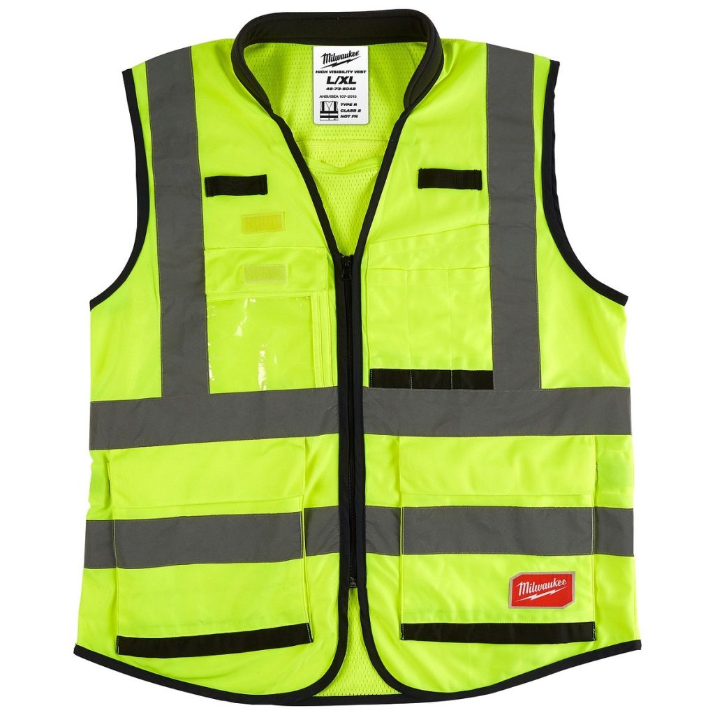 Hi-vis veste premium dzeltens l/xl