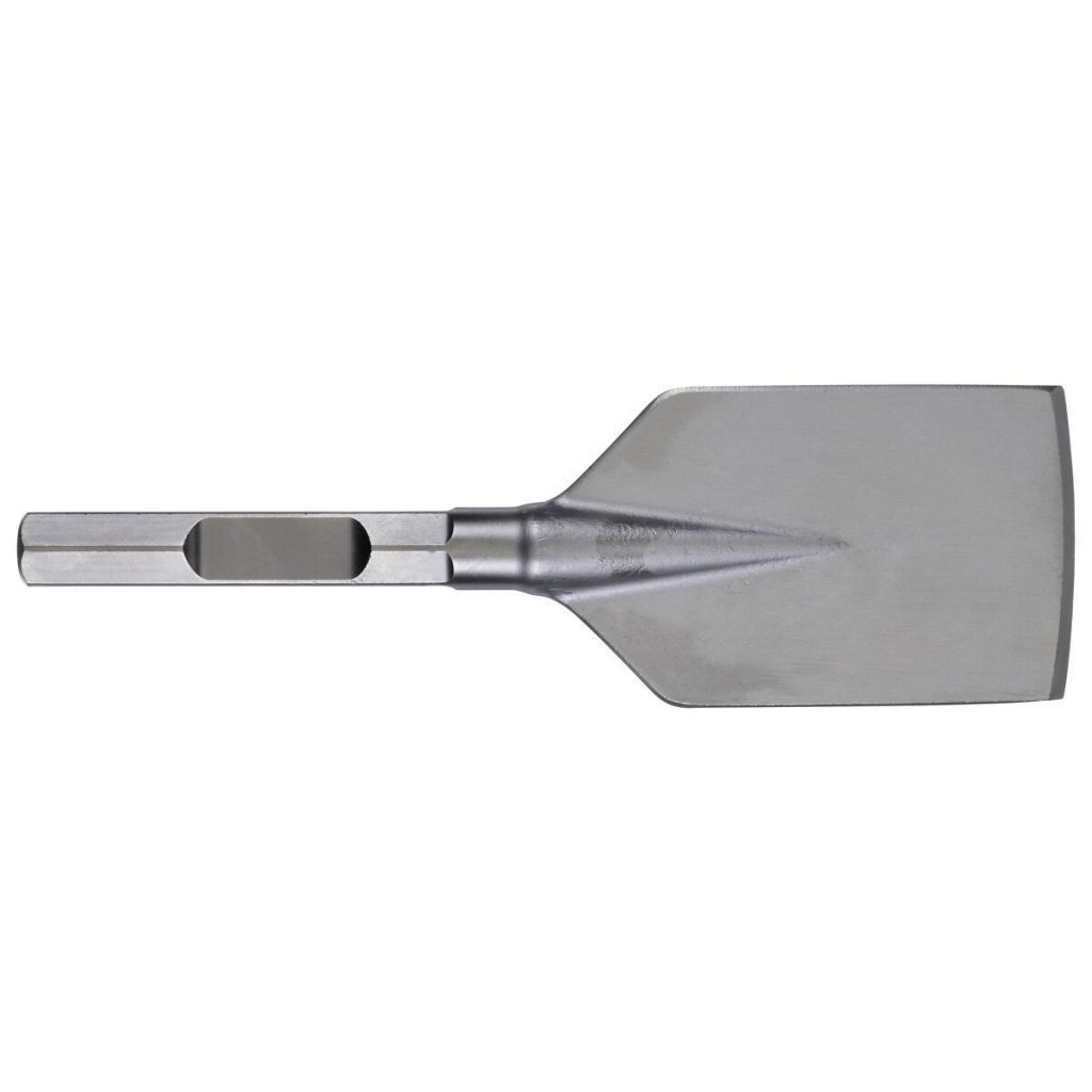 28 mm sešstūra lāpstiņveida dakšas 400x125 mm