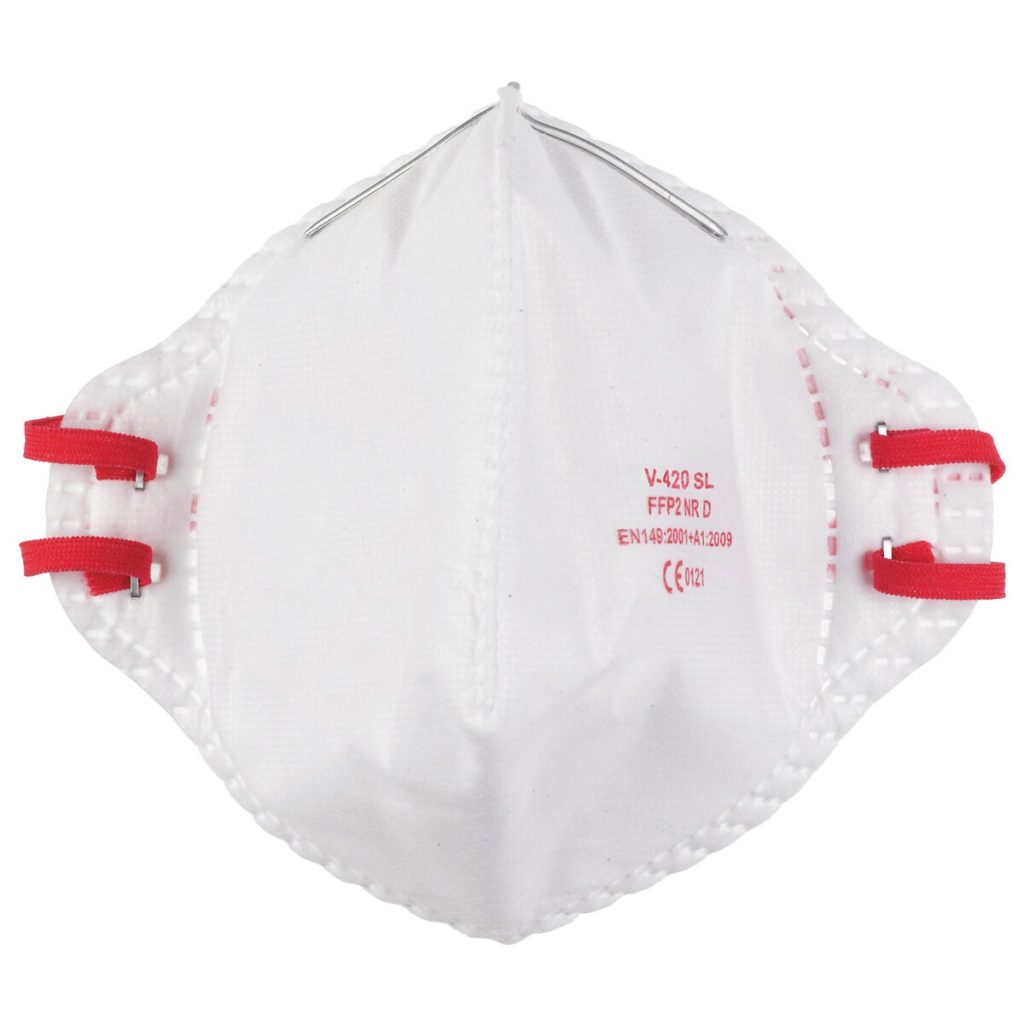 Vienreizlietojamais respirators salokāms ffp2 20p