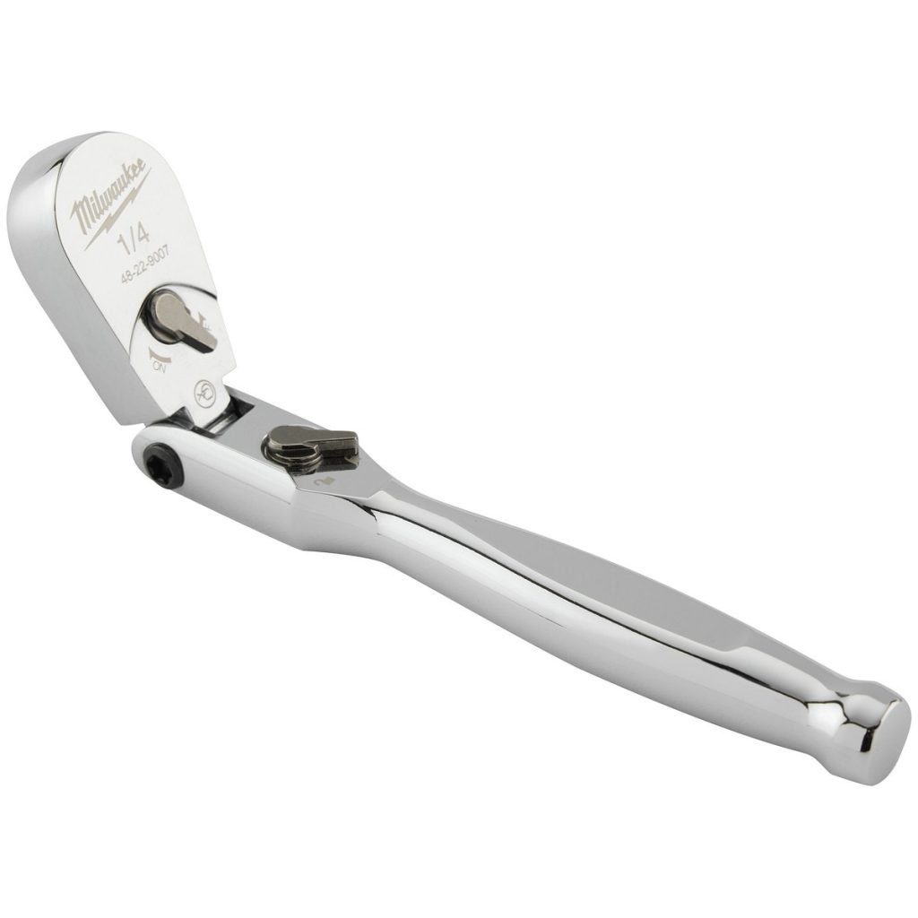 RATCHET DRIVE FLEX HEAD 1/4"