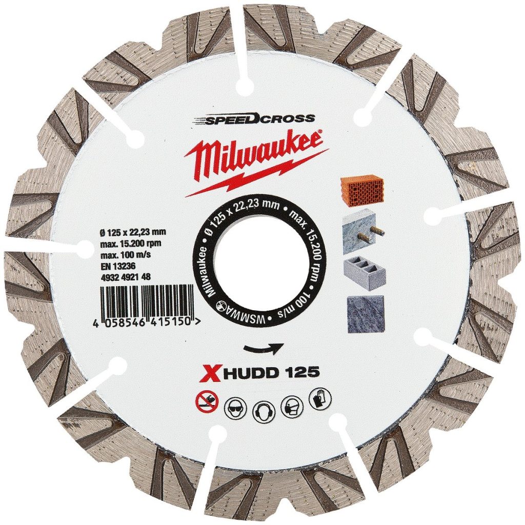 DIMANTA GRIEŠANAS RITENIS XHUDD 125 MM