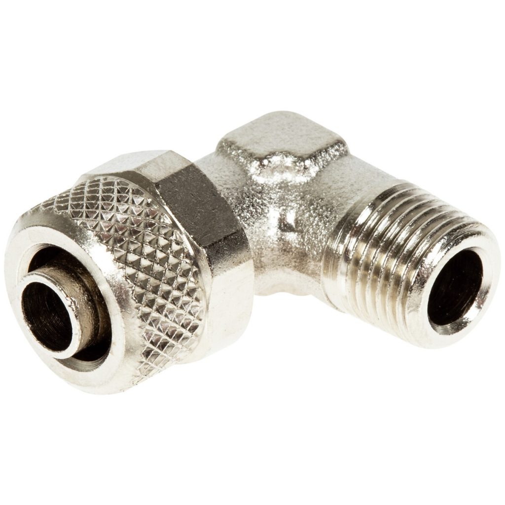 Ātrā savienojuma 8x6mm-1/8 90 elkoņa kāta adapteris c5