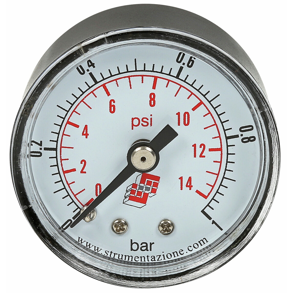 Spiediena mērītājs m40 0-1bar 1/8