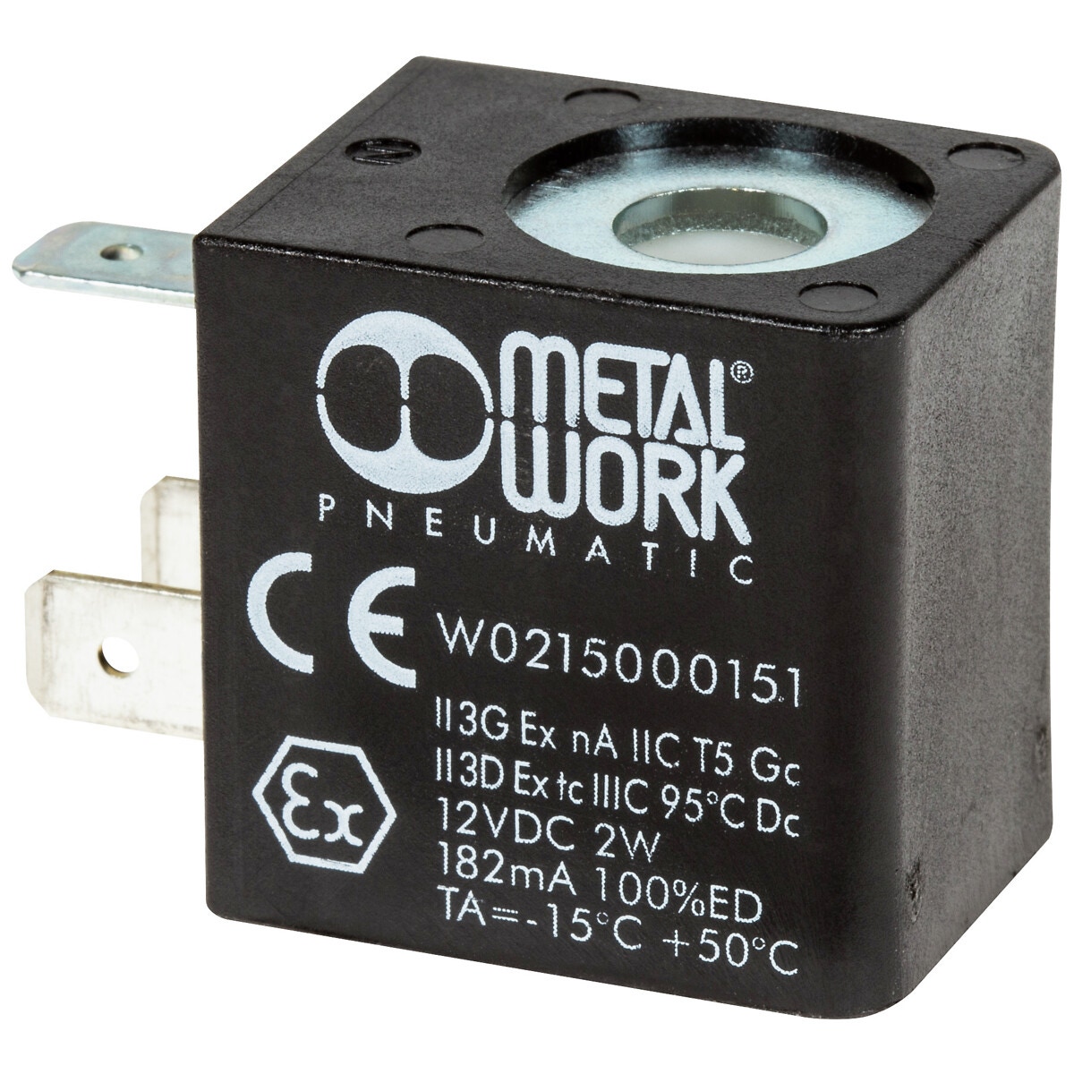 SOLENOĪDS 12V 2W BA D8MM L22MM