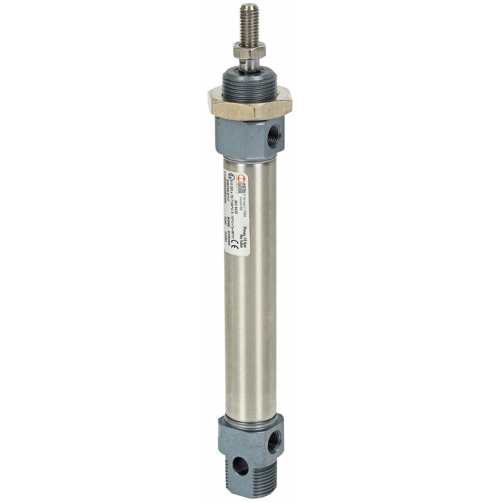 PNEIMATISKAIS CILINDRS 20X80 MINI ISO6432 2-AKT.
