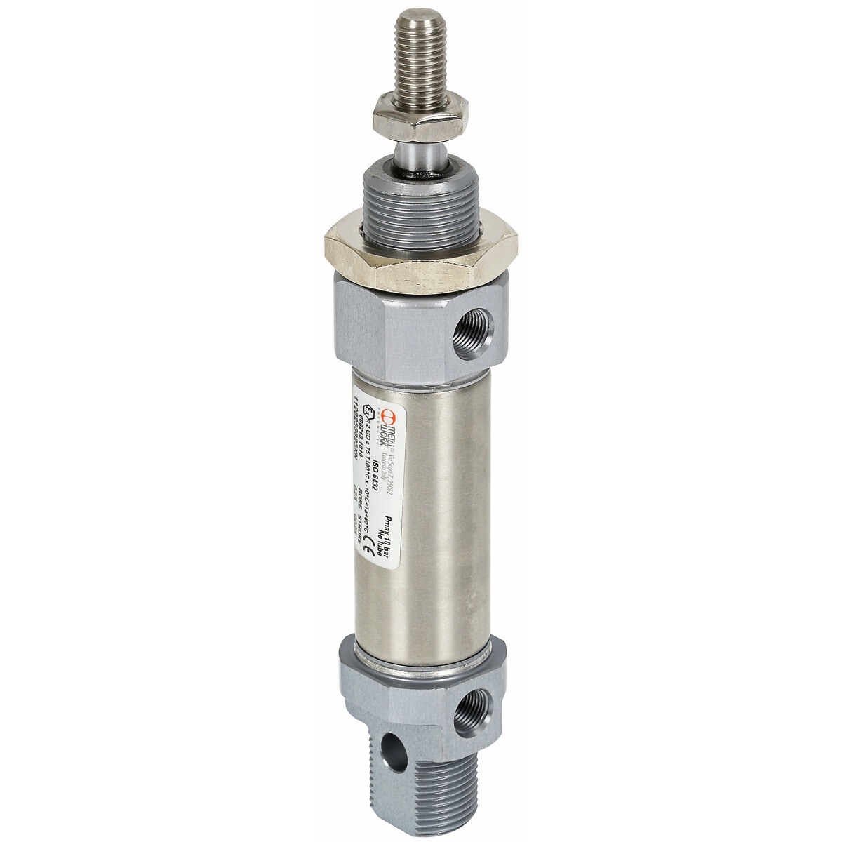 PNEIMATISKAIS CILINDRS 25X25 MINI ISO6432 2-AKT.