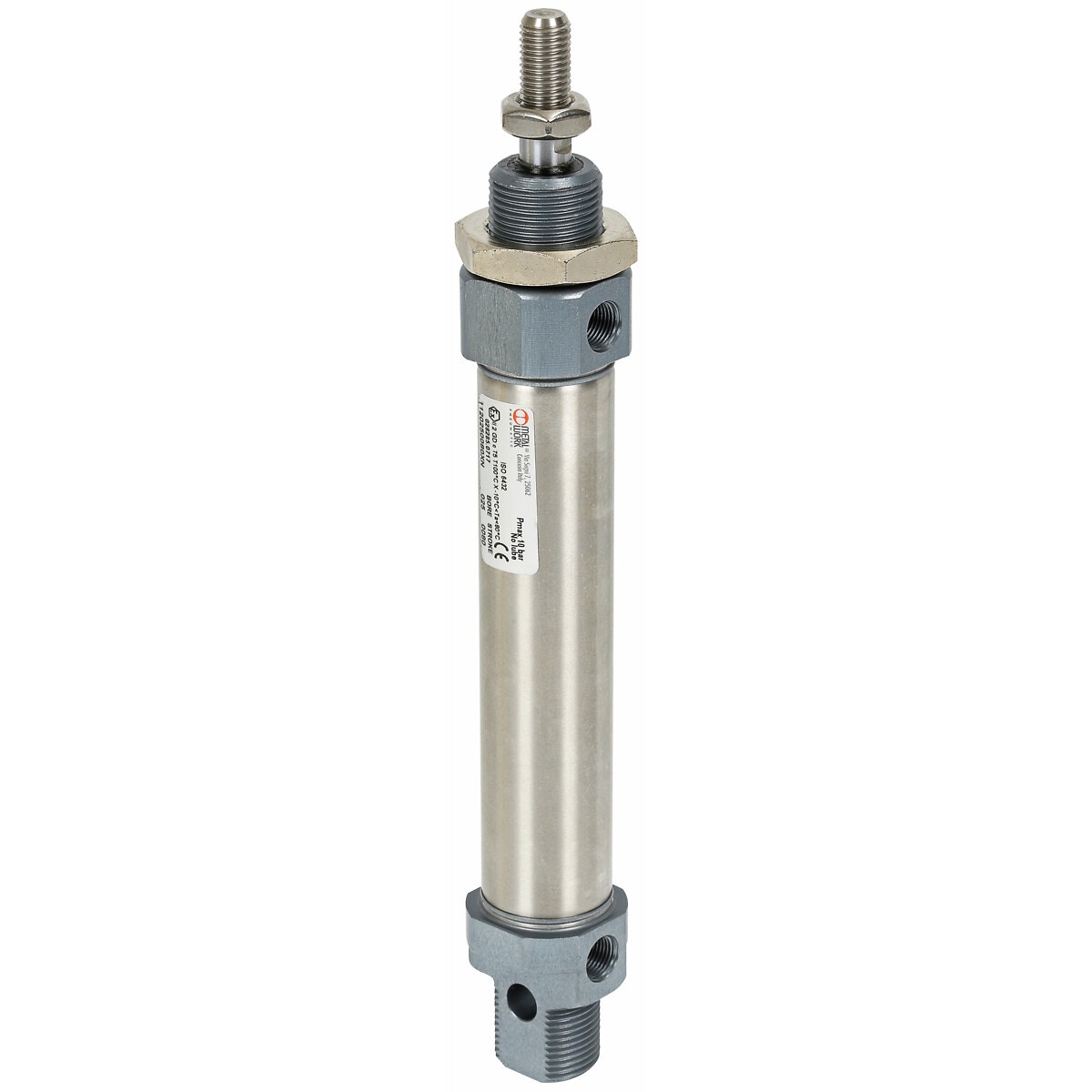 PNEIMATISKAIS CILINDRS 25X80 MINI ISO6432 2-AKT.
