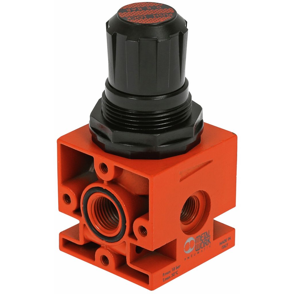 PNEIMATISKAIS REGULATORS 1/4 R04 0-8BAR JAUNS PIEDĀVĀJUMS