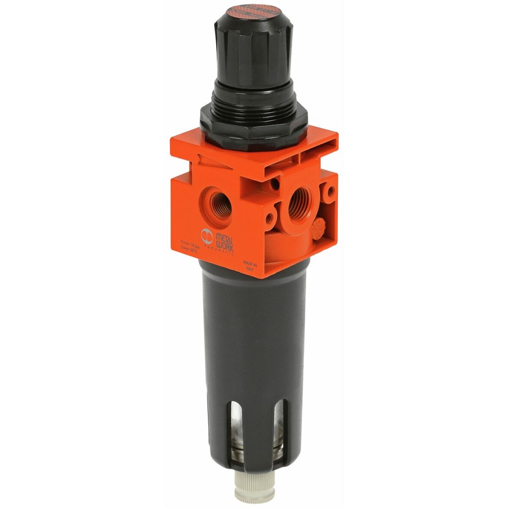 FILTRS-REGULATORS 1/4 FR04 RMSA 20MIC 0-12BAR JAUNS D
